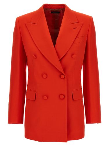 Brioni Red Wool Women's Blazer - Brioni - Modalova