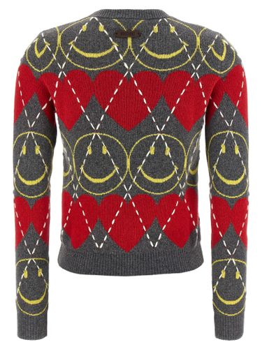 Wool Women's Cardigan - Moschino - Modalova