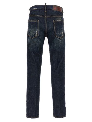 Cotton Slim Fit Men's Jeans - Dsquared² - Modalova