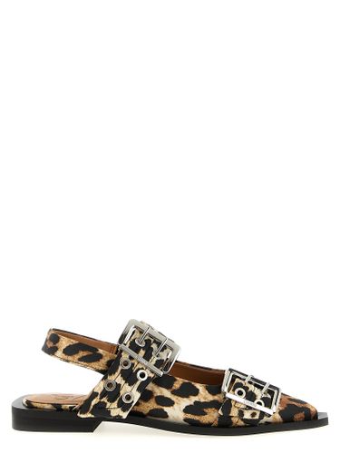 Polyester Ballet Women's Flats - Ganni - Modalova