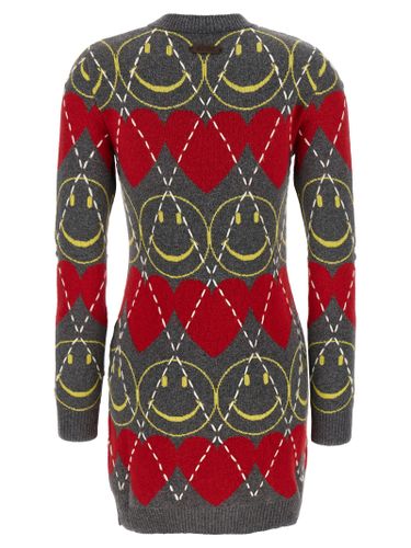 Wool Short Women's Dress - Moschino - Modalova