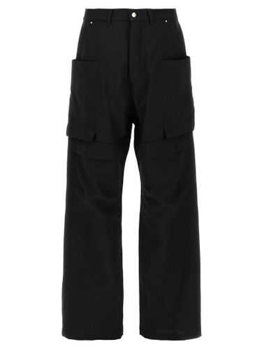 Virgin Wool Cargo Men's Pants - Rick Owens - Modalova
