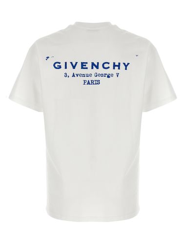 Givenchy White Cotton Men's T-Shirt - Givenchy - Modalova