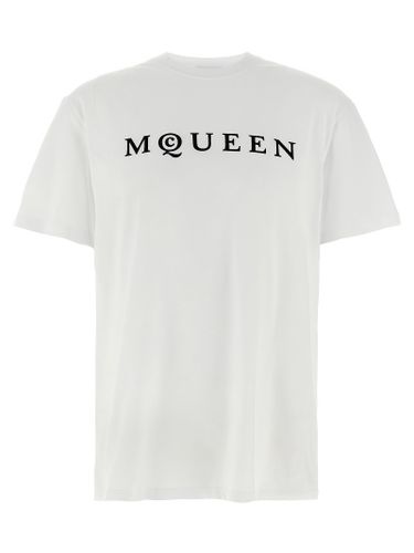 Cotton Men's T-Shirt - Alexander McQueen - Modalova