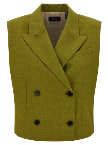 Polyester Sleeveless Women's Jacket - Theory - Modalova