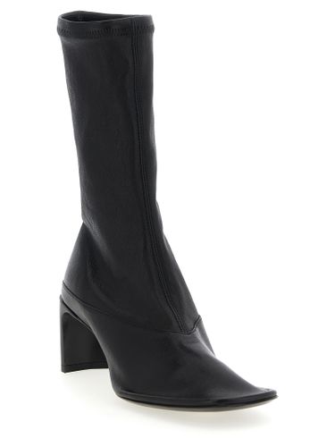 Lamb Leather Ankle Women's Boots - Jil Sander - Modalova