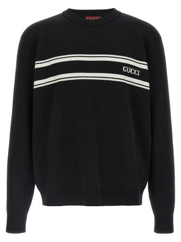 Gucci Bicolor Wool Men's Cardigan - Gucci - Modalova