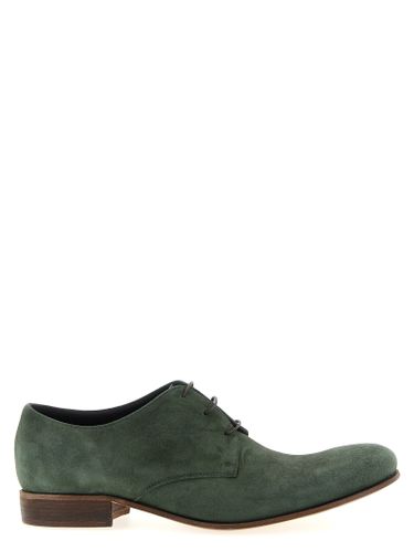 Suede Leather Oxfords And Men's Derbies - JULIAN - Modalova