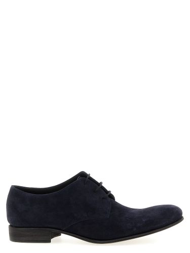 Suede Leather Oxfords And Men's Derbies - JULIAN - Modalova