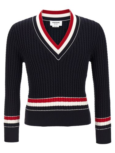 Cotton Men's Cardigan - Thom Browne - Modalova