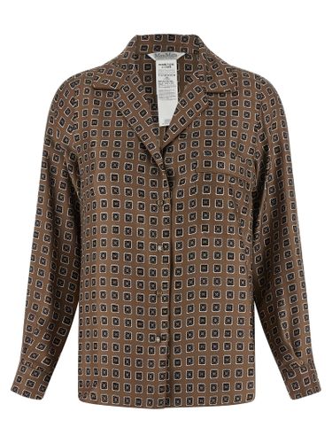 Max Mara Brown Silk Women's Blouse - Max Mara - Modalova