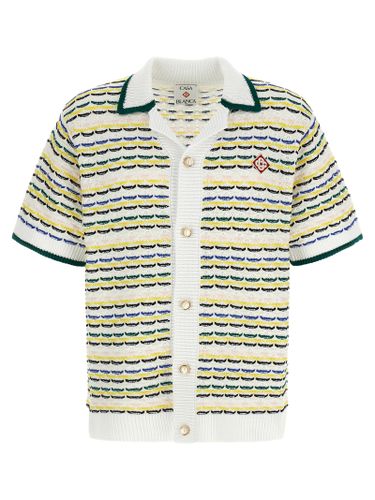Cotton Men's Blouse - Casablanca - Modalova