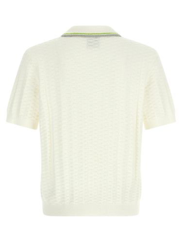 Cotton Polo Men's Shirt - Casablanca - Modalova