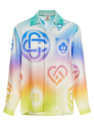 Silk Men's Blouse - Casablanca - Modalova