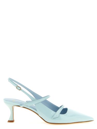 Cowhide Mid Heel Women's Pumps - Alexandre Birman - Modalova