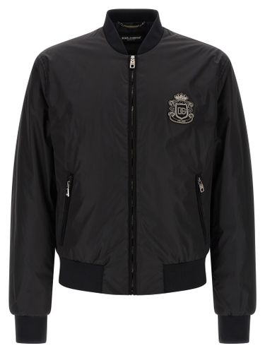 Polyamide Men's Bomber - Dolce & Gabbana - Modalova
