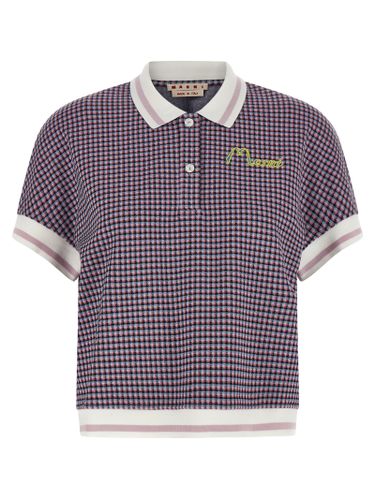 Viscose Polo Women's Shirt - Marni - Modalova