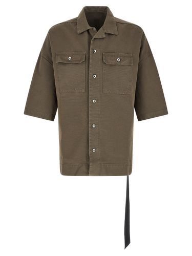 DRKSHDW Gray Cotton Men's Blouse - DRKSHDW - Modalova