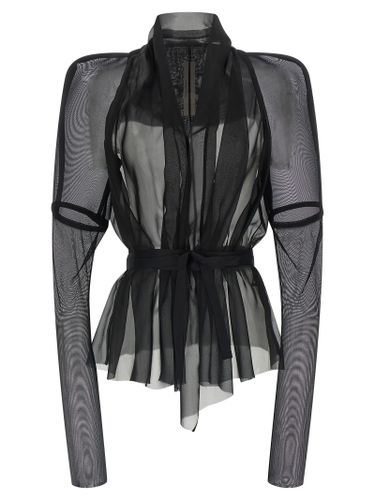 Silk Full-Length Women's Jacket - Rick Owens - Modalova
