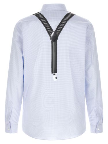 Moschino Blue Cotton Men's Blouse - Moschino - Modalova