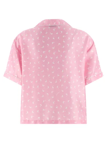 Silk Women's Blouse - Moschino - Modalova