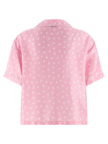 Silk Women's Blouse - Moschino - Modalova