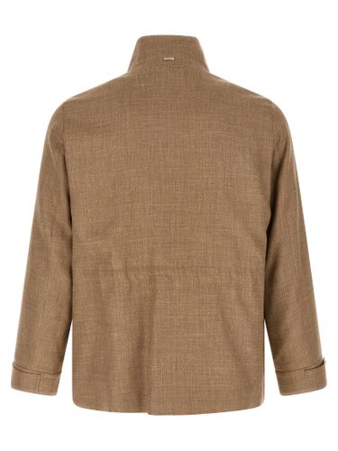 Wool Full-Length Women's Jacket - Herno - Modalova