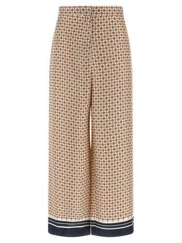 Max Mara Blue Silk Women's Pants - Max Mara - Modalova