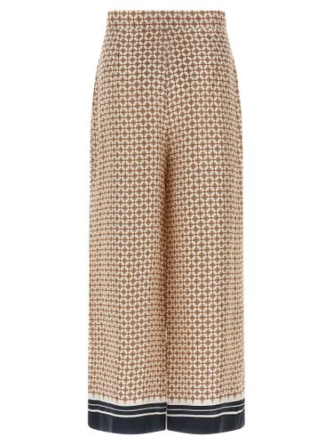 Max Mara Blue Silk Women's Pants - Max Mara - Modalova