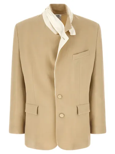 Magliano Beige Viscose Men's Blazer - Magliano - Modalova