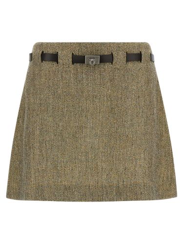 Linen Long Women's Skirt - Ferragamo - Modalova