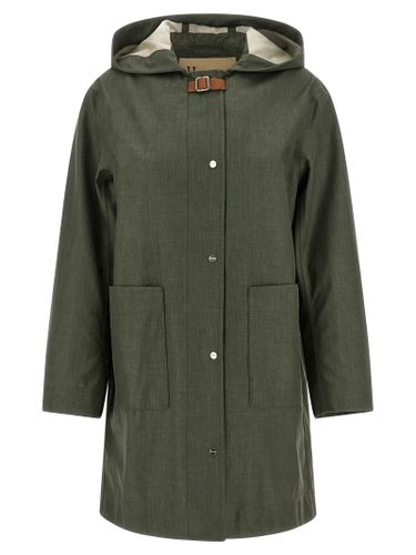 Herno Bicolor Linen Women's Coat - Herno - Modalova
