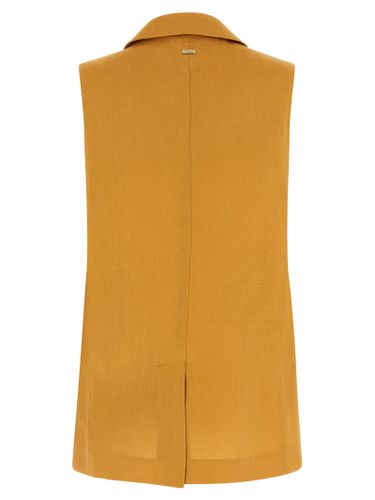 Linen Sleeveless Women's Jacket - Herno - Modalova