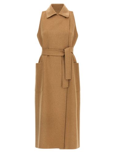 Max Mara Beige Wool Women's Coat - Max Mara - Modalova