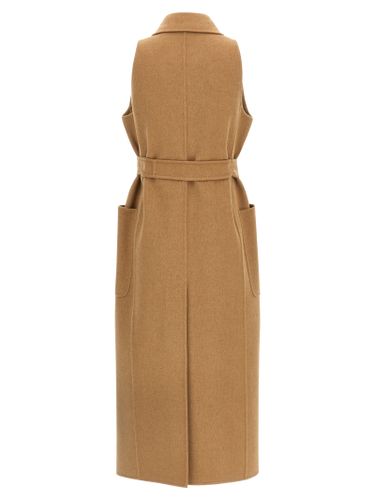 Max Mara Beige Wool Women's Coat - Max Mara - Modalova