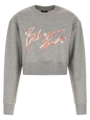 Cotton Women's Sweatshirt - Balmain - Modalova