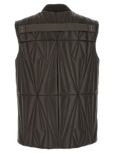 Lamb Leather Sleeveless Men's Jacket - Rick Owens - Modalova