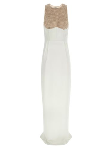 Polyester Long Women's Dress - Elisabetta Franchi - Modalova