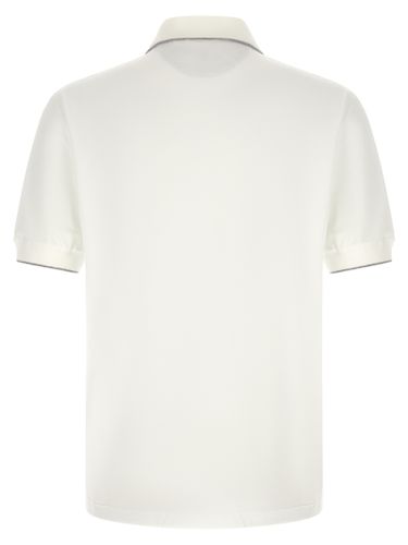 Polyamide Polo Men's Shirt - Brunello Cucinelli - Modalova