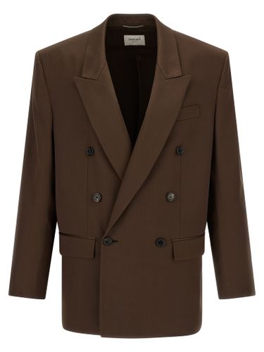 Silk Men's Blazer - Saint Laurent - Modalova