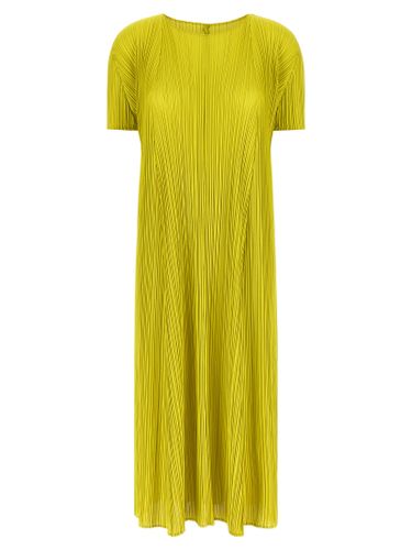 Polyester Midi Women's Dress - PLEATS PLEASE ISSEY MIYAKE - Modalova