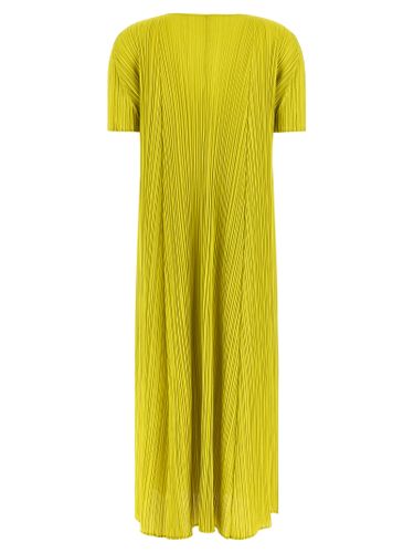 Polyester Midi Women's Dress - PLEATS PLEASE ISSEY MIYAKE - Modalova