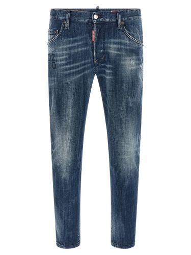 Cotton Relaxed Fit Men's Jeans - Dsquared² - Modalova
