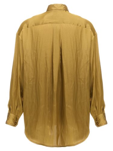 NUDE Gold Polyester Women's Blouse - NUDE - Modalova