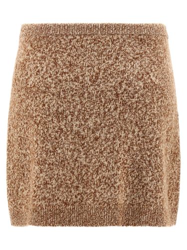 Virgin Wool Long Women's Skirt - Versace - Modalova