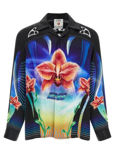 Silk Men's Blouse - Casablanca - Modalova