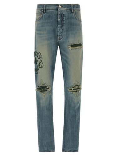 Cotton Relaxed Fit Men's Jeans - Amiri - Modalova