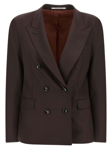 Virgin Wool Women's Blazer - Tagliatore - Modalova