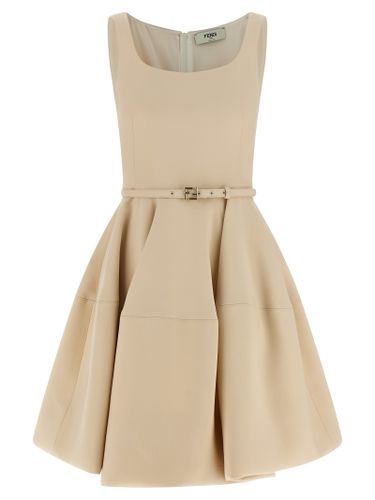 Wool Short Women's Dress - Fendi - Modalova