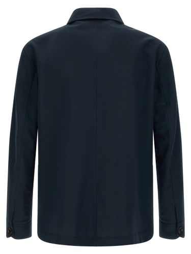 Linen Full-Length Men's Jacket - Brioni - Modalova